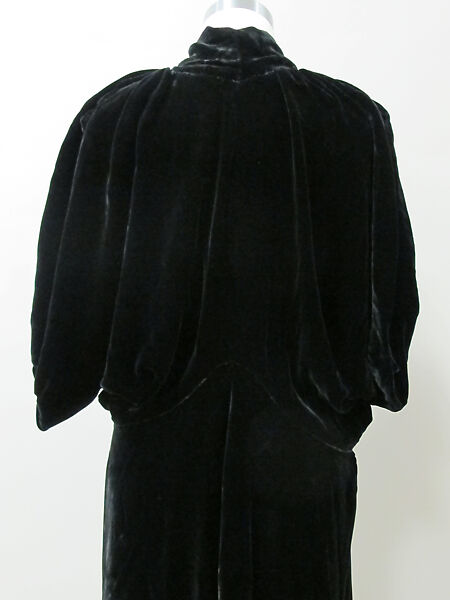 Evening coat, Charles James (American, born Great Britain, 1906–1978), silk, American