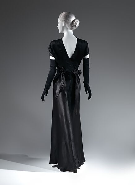 Evening dress, Charles James (American, born Great Britain, 1906–1978), silk/rayon, American