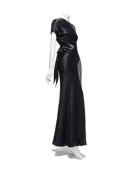 Evening dress, Charles James (American, born Great Britain, 1906–1978), silk/rayon, American