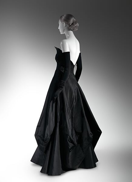 Evening dress, Charles James (American, born Great Britain, 1906–1978), silk, American