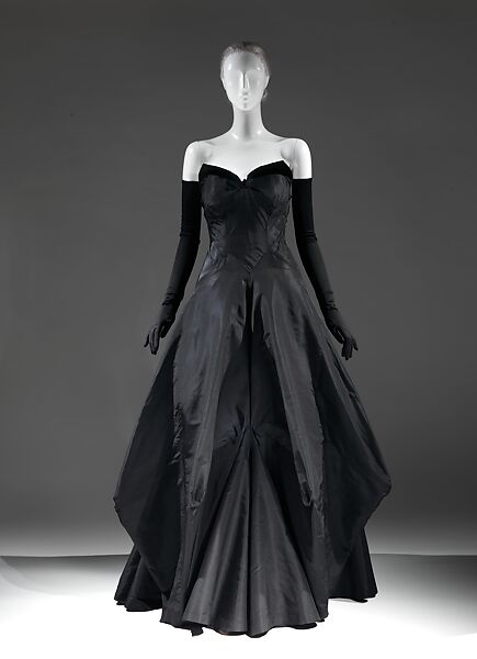 Evening dress, Charles James (American, born Great Britain, 1906–1978), silk, American