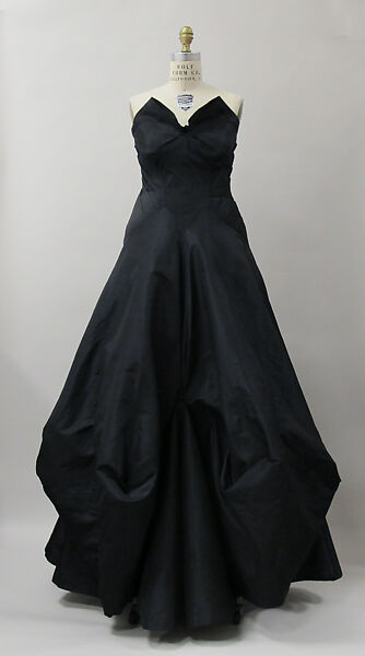 Evening dress, Charles James (American, born Great Britain, 1906–1978), silk, American