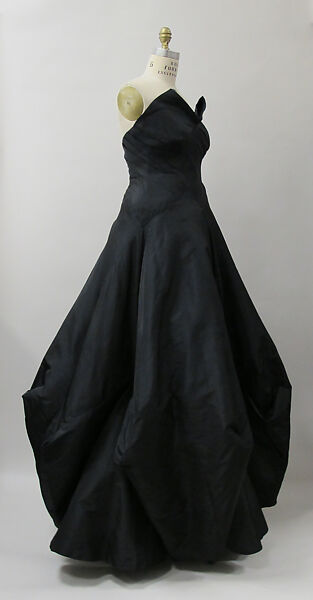 Evening dress, Charles James (American, born Great Britain, 1906–1978), silk, American