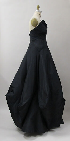Evening dress, Charles James (American, born Great Britain, 1906–1978), silk, American