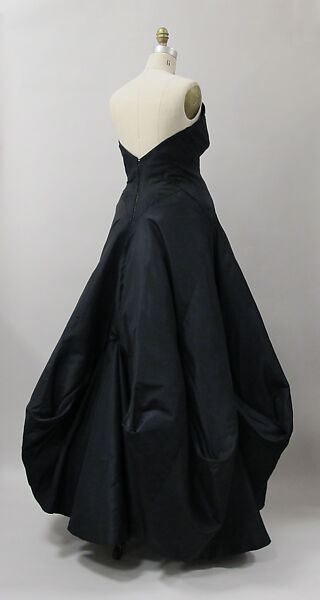 Evening dress, Charles James (American, born Great Britain, 1906–1978), silk, American