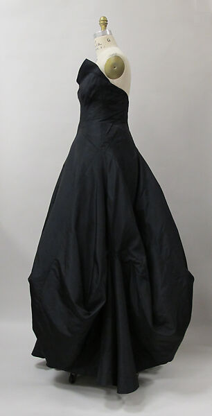 Evening dress, Charles James (American, born Great Britain, 1906–1978), silk, American