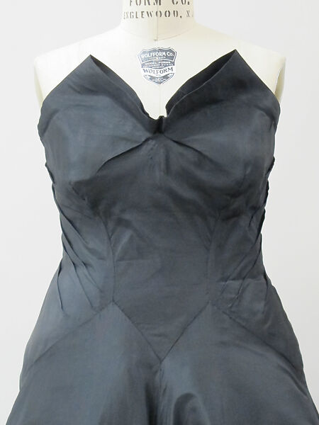 Evening dress, Charles James (American, born Great Britain, 1906–1978), silk, American