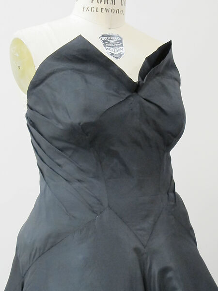 Evening dress, Charles James (American, born Great Britain, 1906–1978), silk, American