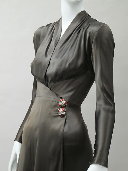 Dinner dress, Charles James (American, born Great Britain, 1906–1978), silk, synthetic, American