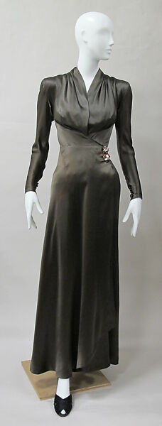 Dinner dress, Charles James (American, born Great Britain, 1906–1978), silk, synthetic, American