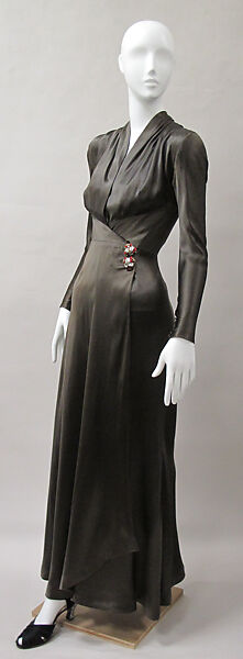 Dinner dress, Charles James (American, born Great Britain, 1906–1978), silk, synthetic, American