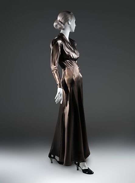 Dinner dress, Charles James (American, born Great Britain, 1906–1978), silk, synthetic, American