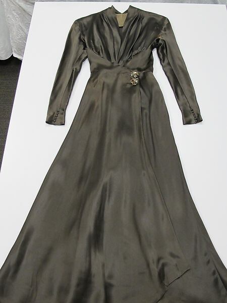 Dinner dress, Charles James (American, born Great Britain, 1906–1978), silk, synthetic, American