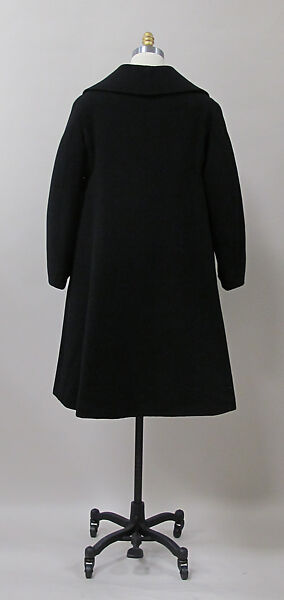 Coat, Charles James (American, born Great Britain, 1906–1978), wool, American