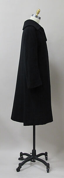 Coat, Charles James (American, born Great Britain, 1906–1978), wool, American