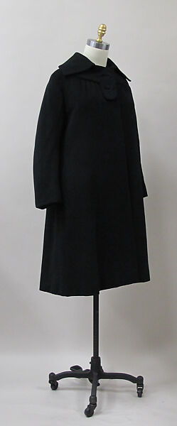 Coat, Charles James (American, born Great Britain, 1906–1978), wool, American