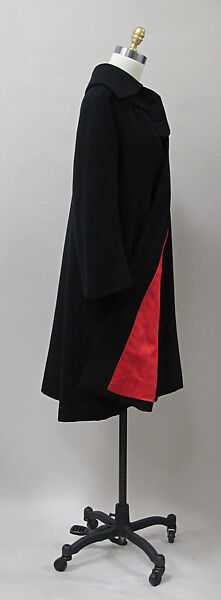 Coat, Charles James (American, born Great Britain, 1906–1978), wool, American