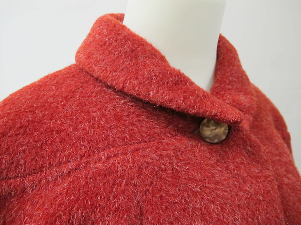 Coat, Charles James (American, born Great Britain, 1906–1978), wool, American