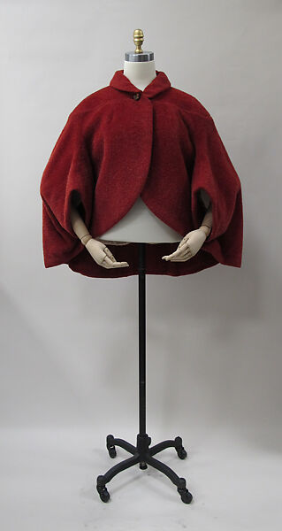 Coat, Charles James (American, born Great Britain, 1906–1978), wool, American