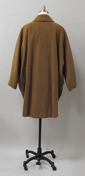 Coat, Charles James (American, born Great Britain, 1906–1978), wool, American