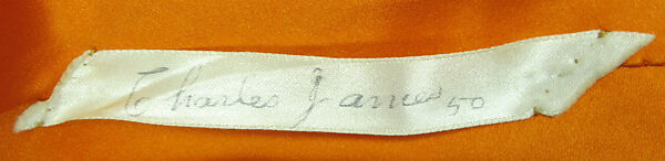 Coat, Charles James (American, born Great Britain, 1906–1978), wool, American