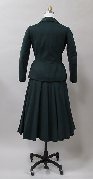 Suit, Charles James (American, born Great Britain, 1906–1978), wool, American