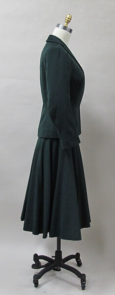 Suit, Charles James (American, born Great Britain, 1906–1978), wool, American