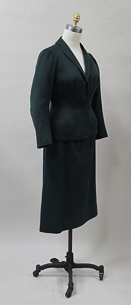 Suit, Charles James (American, born Great Britain, 1906–1978), wool, American