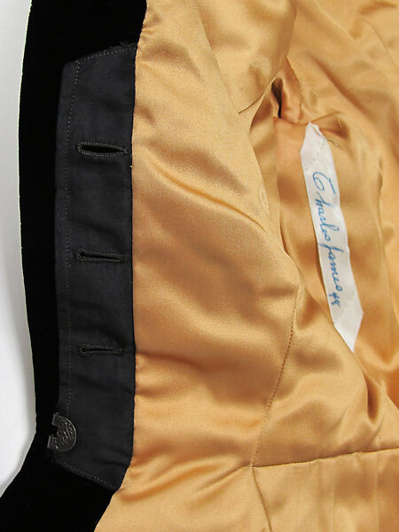 Jacket, Charles James (American, born Great Britain, 1906–1978), silk, American