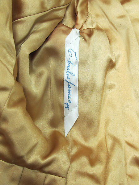 Jacket, Charles James (American, born Great Britain, 1906–1978), silk, American