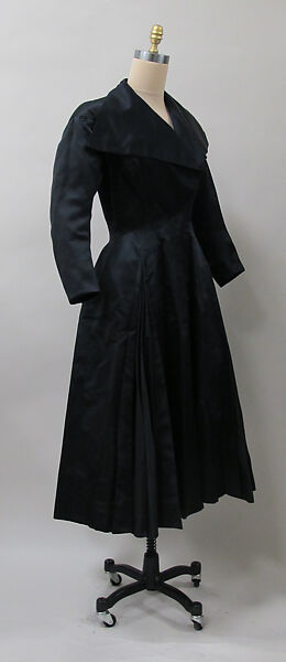 Evening coat, Charles James (American, born Great Britain, 1906–1978), silk, American