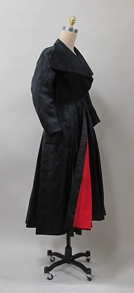 Evening coat, Charles James (American, born Great Britain, 1906–1978), silk, American