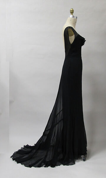 Evening dress, Charles James (American, born Great Britain, 1906–1978), synthetic, American