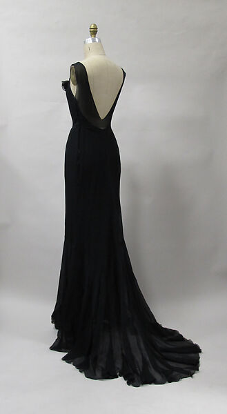Evening dress, Charles James (American, born Great Britain, 1906–1978), synthetic, American