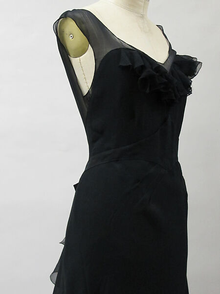 Evening dress, Charles James (American, born Great Britain, 1906–1978), synthetic, American