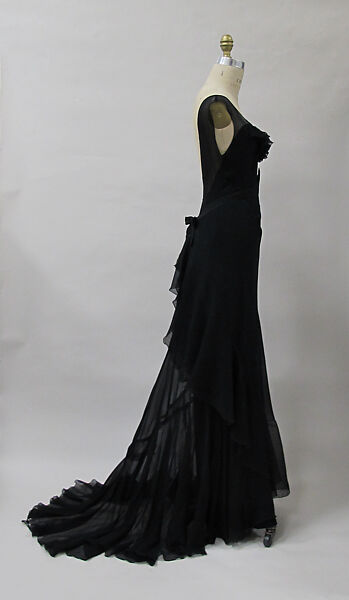 Evening dress, Charles James (American, born Great Britain, 1906–1978), synthetic, American