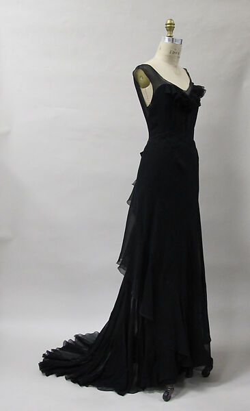 Evening dress, Charles James (American, born Great Britain, 1906–1978), synthetic, American 