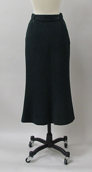 Skirt, Charles James (American, born Great Britain, 1906–1978), wool, American