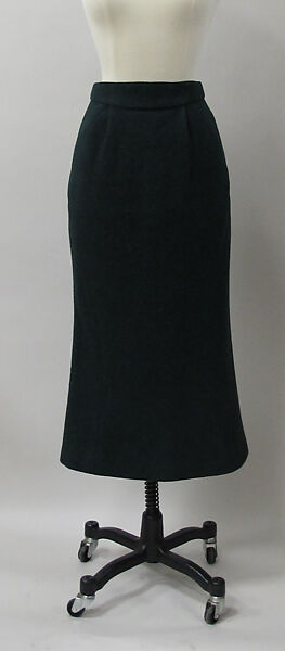 Skirt, Charles James (American, born Great Britain, 1906–1978), wool, American 