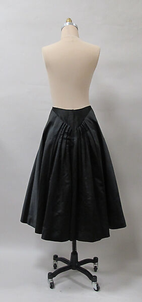 Skirt, Charles James (American, born Great Britain, 1906–1978), silk, American