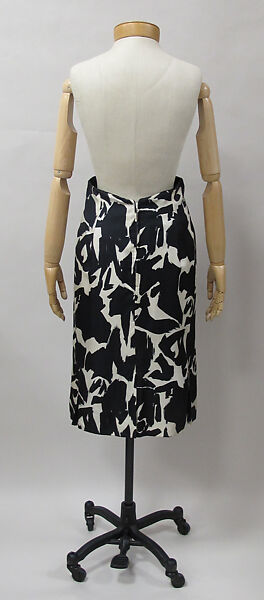 Skirt, Charles James (American, born Great Britain, 1906–1978), silk, American