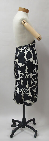 Skirt, Charles James (American, born Great Britain, 1906–1978), silk, American