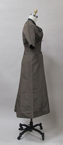 Dress, Charles James (American, born Great Britain, 1906–1978), silk, American