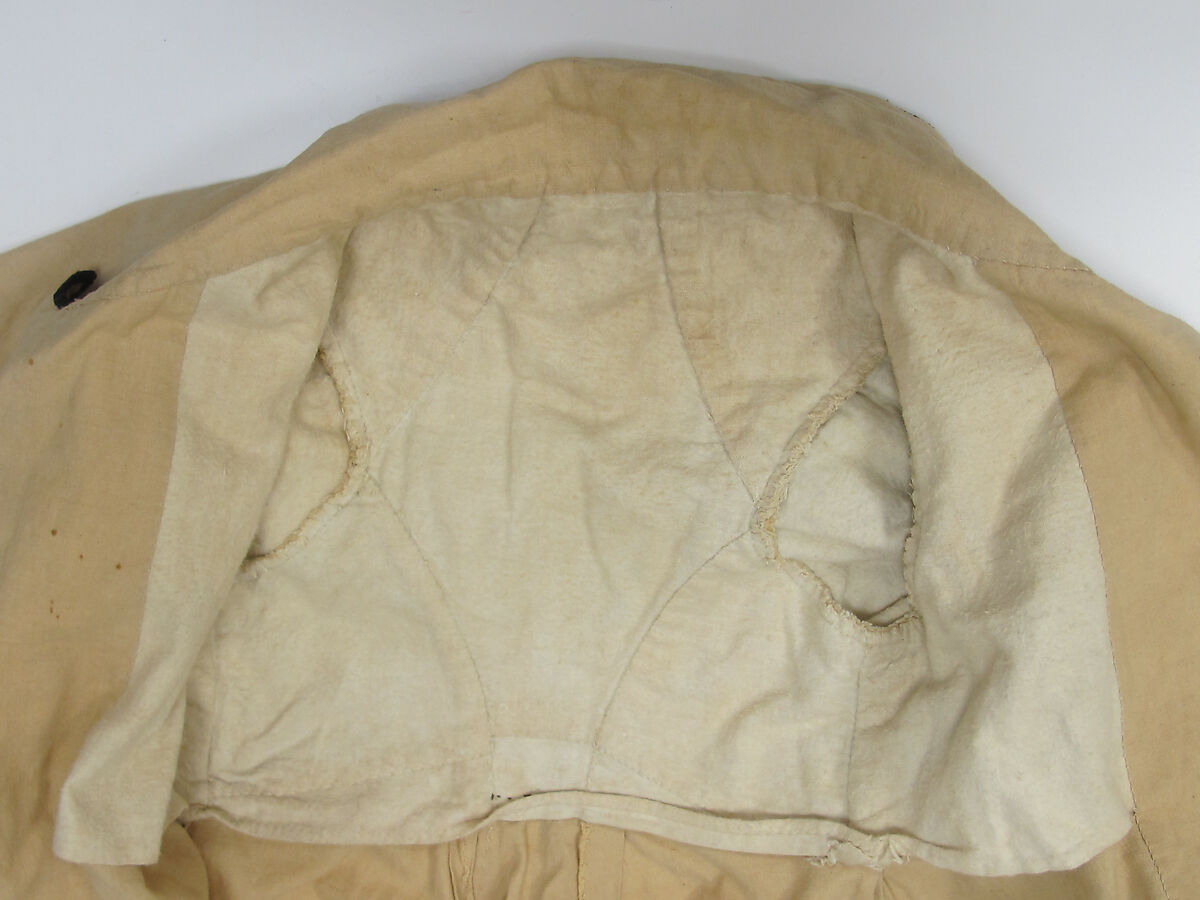 Coat, cotton, European