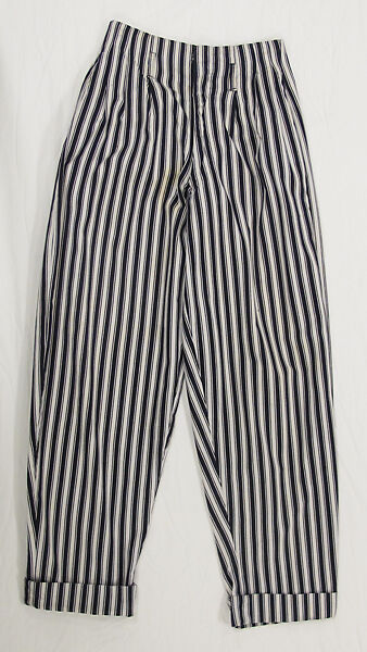 Ensemble, Vivienne Westwood (British, 1941–2022), (a) wool; (b) cotton, metal, British