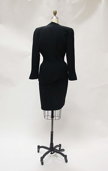 Suit, Mugler (French, founded 1974), wool, polyester, metal, French