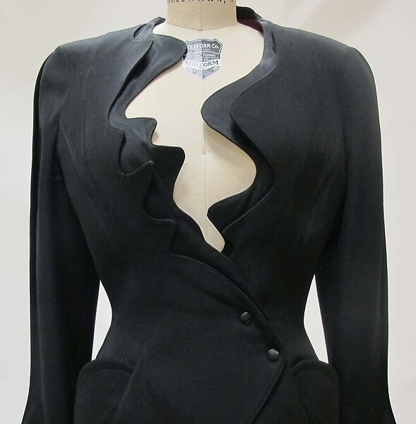 Suit, Mugler (French, founded 1974), wool, polyester, metal, French