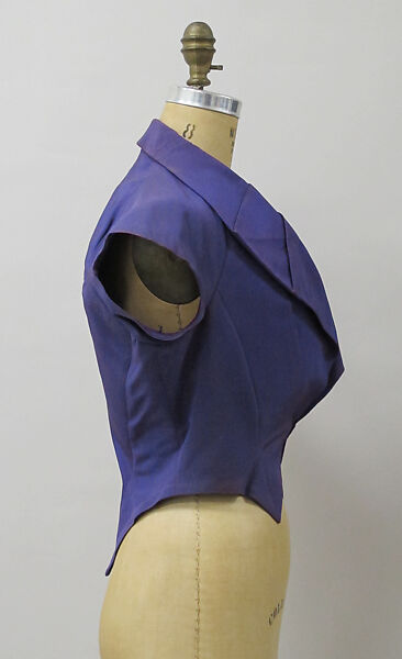 Waistcoat, Charles James (American, born Great Britain, 1906–1978), silk, American