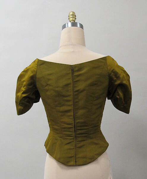 Bodice, Charles James (American, born Great Britain, 1906–1978), silk, American