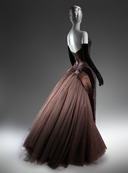 "Butterfly", Charles James (American, born Great Britain, 1906–1978), silk, synthetic, metal, American